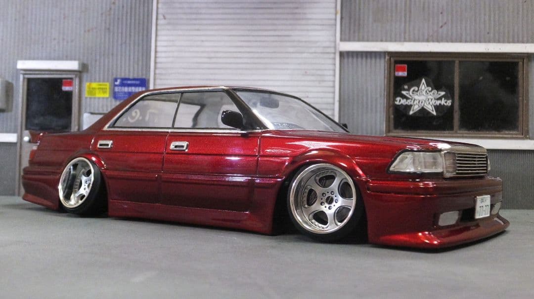 1/24 130系　クラウン 完成品　インシュランス　VIP UZS131