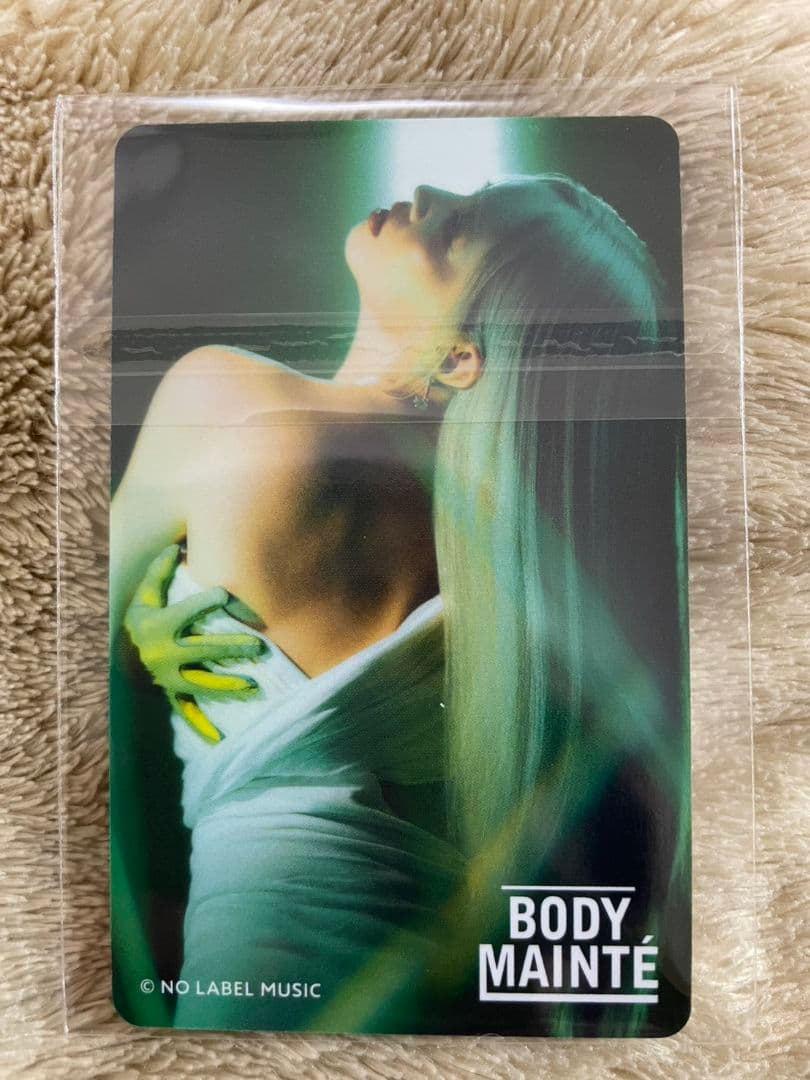 ボディメンテ HANA トレカ ホログラム シークレット ちゃんみな