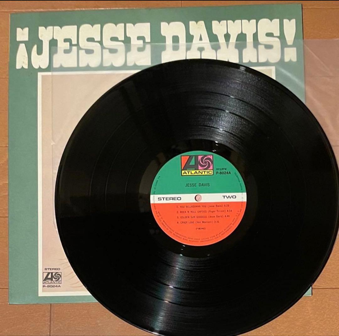 希少国内初盤LPレコード　　 ジェシ•デイヴィス　JESSE DAVIS 2枚
