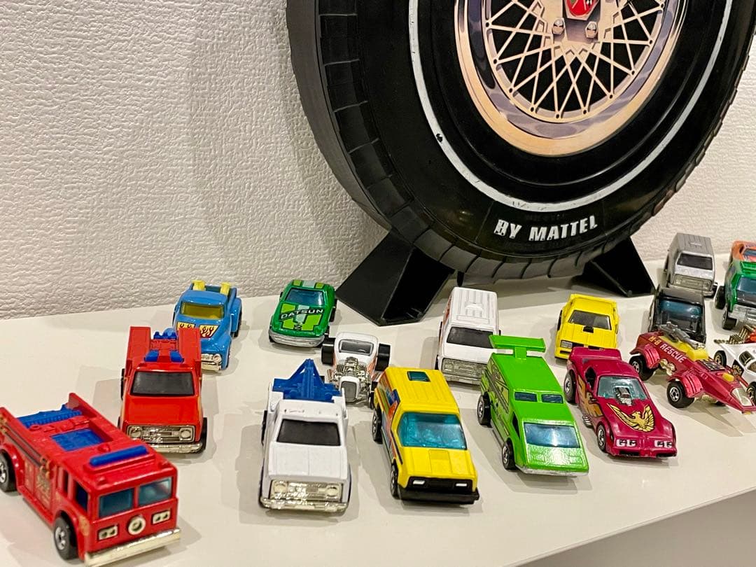 ホットウィール　SUPER RALLY CASE + 22台セット【ビンテージ】