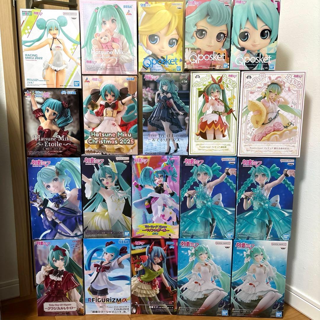 初音ミク フィギュア まとめ売り レーシングミクミク キューポスケット