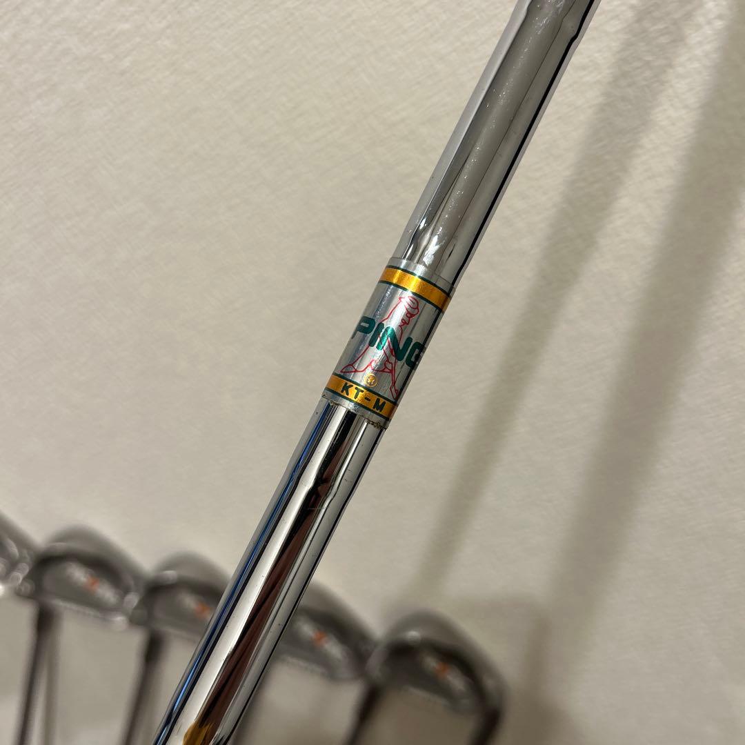 名器PING ZING 4-9.S.W 8本セットKARSTEN オレンジドット