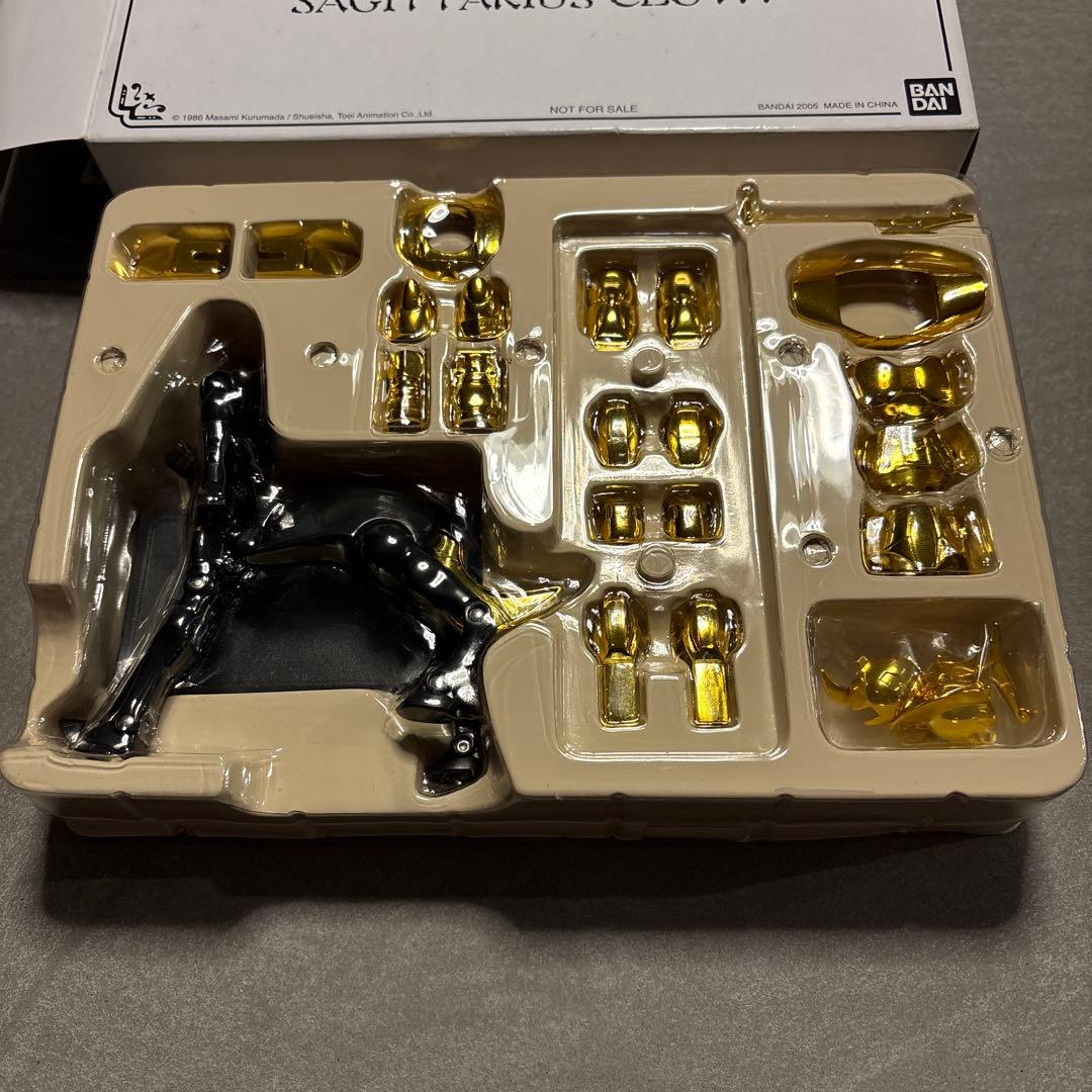 聖闘士星矢　人馬座黄金聖衣　 SAGITTARIUS CLOTH 非売品バンダイ