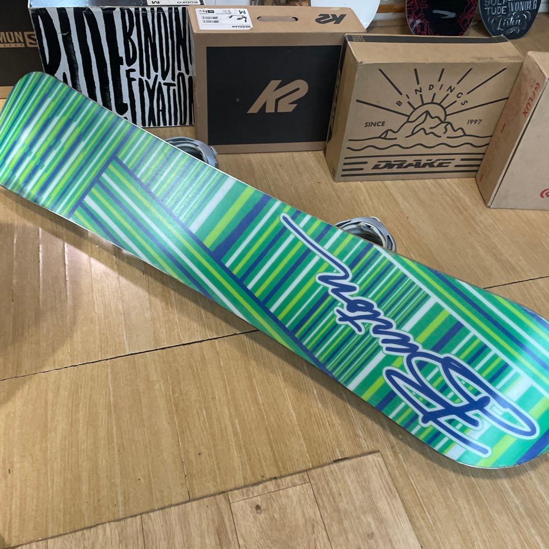 BURTON　バートン　バインディング付　スノーボードセット　FETHER