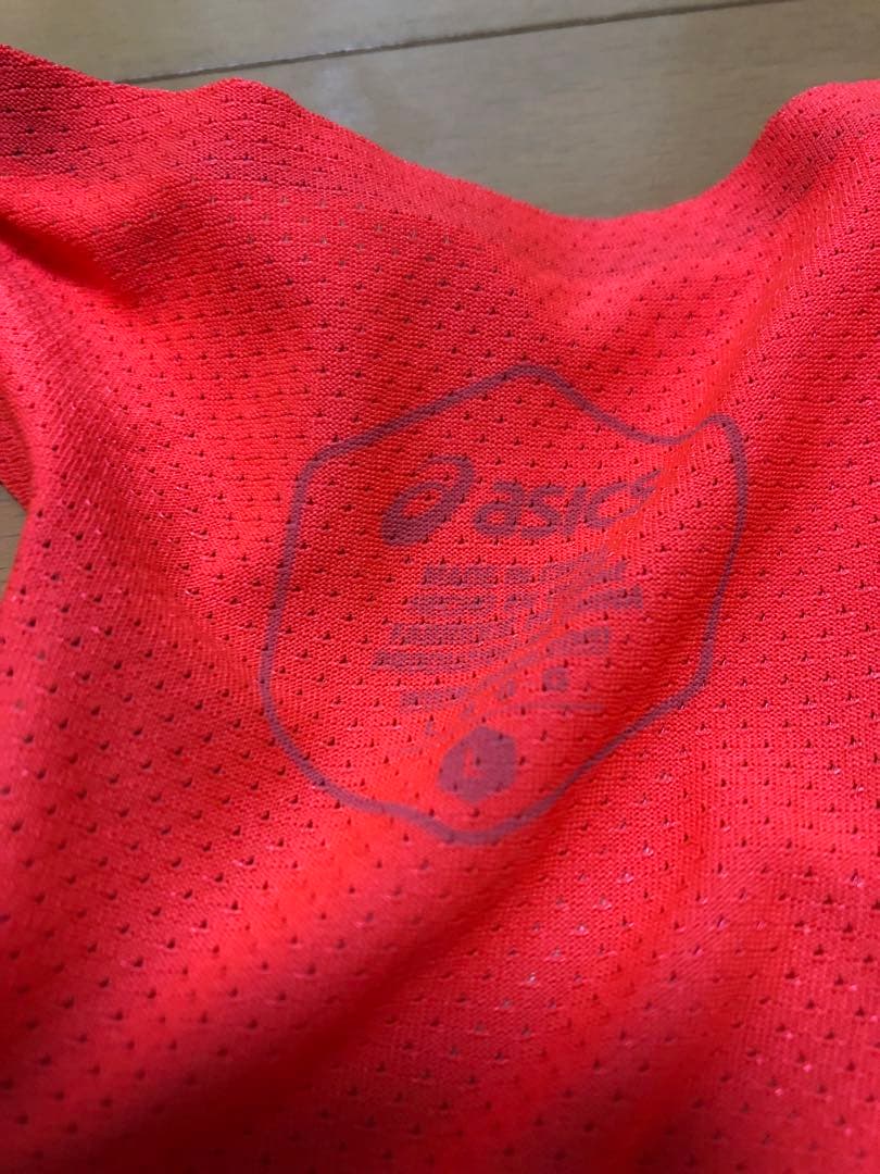 アシックス　ランニングシャツ JAPAN 中古品