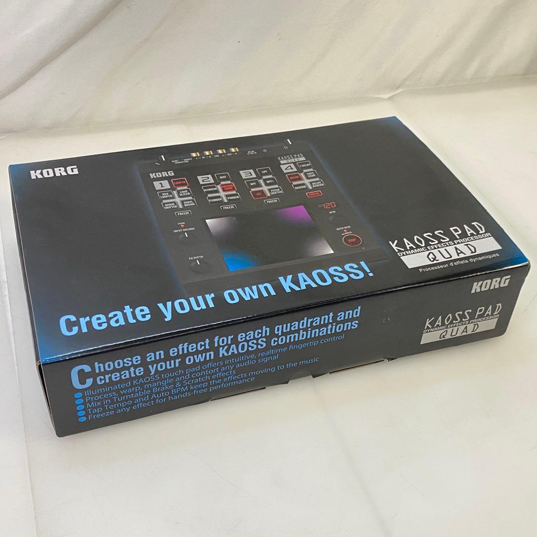 ◎KORG コルグ KAOSS PAD QUAD エフェクター 元箱付