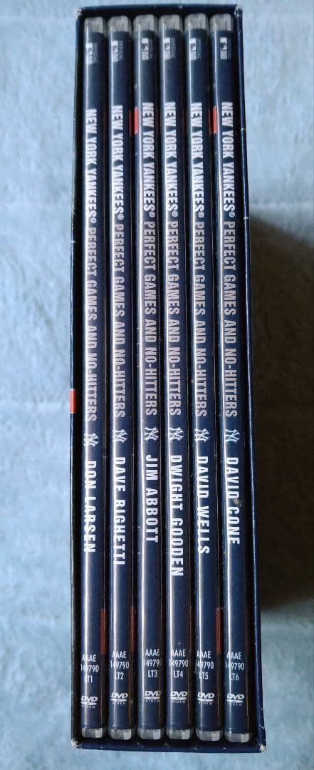 DVD6枚 NEW YORK YANKEES PERFECT GAMES MLB