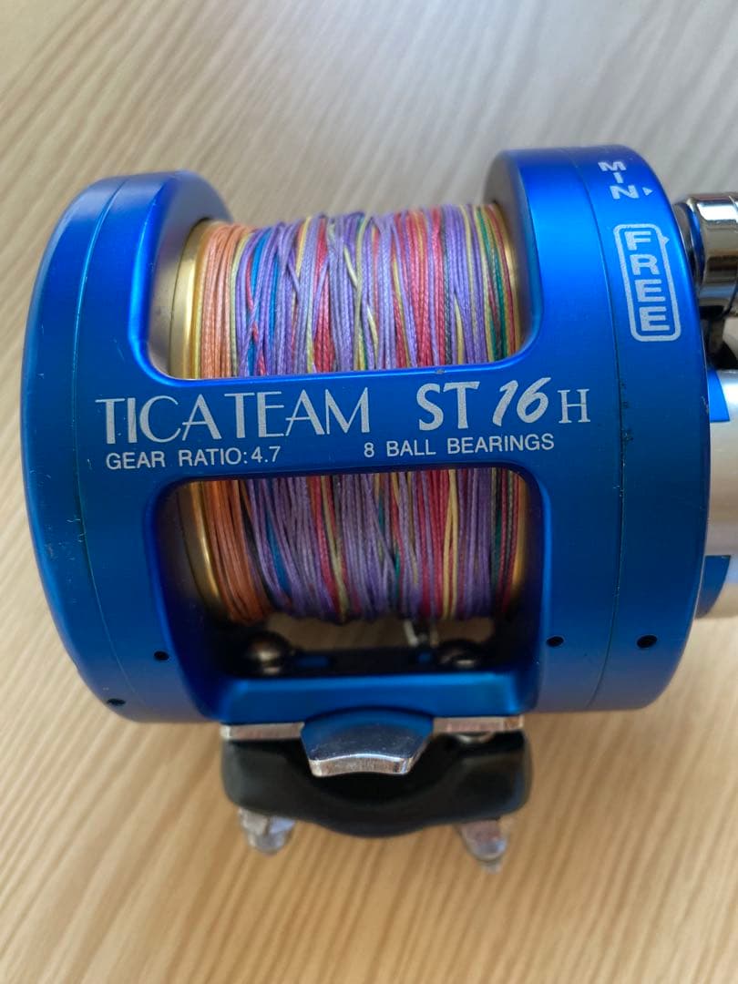 TICA TEAM ST1６H ブルー