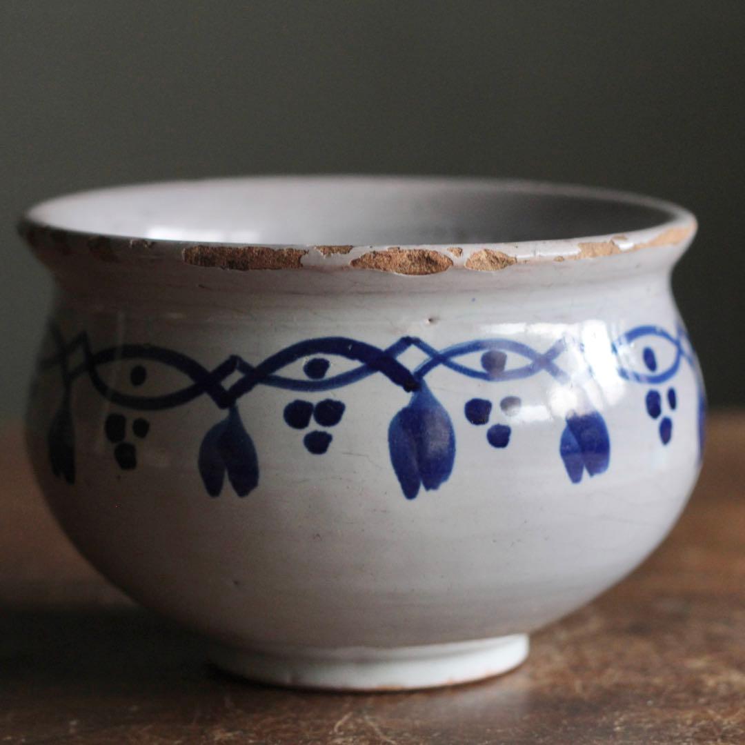 欧州 茶碗 茶道具 古美術 古道具 アンティーク イングリッシュデルフト