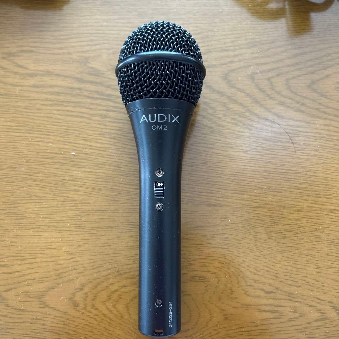 AUDIX OM2 ダイナミックマイク スイッチあり