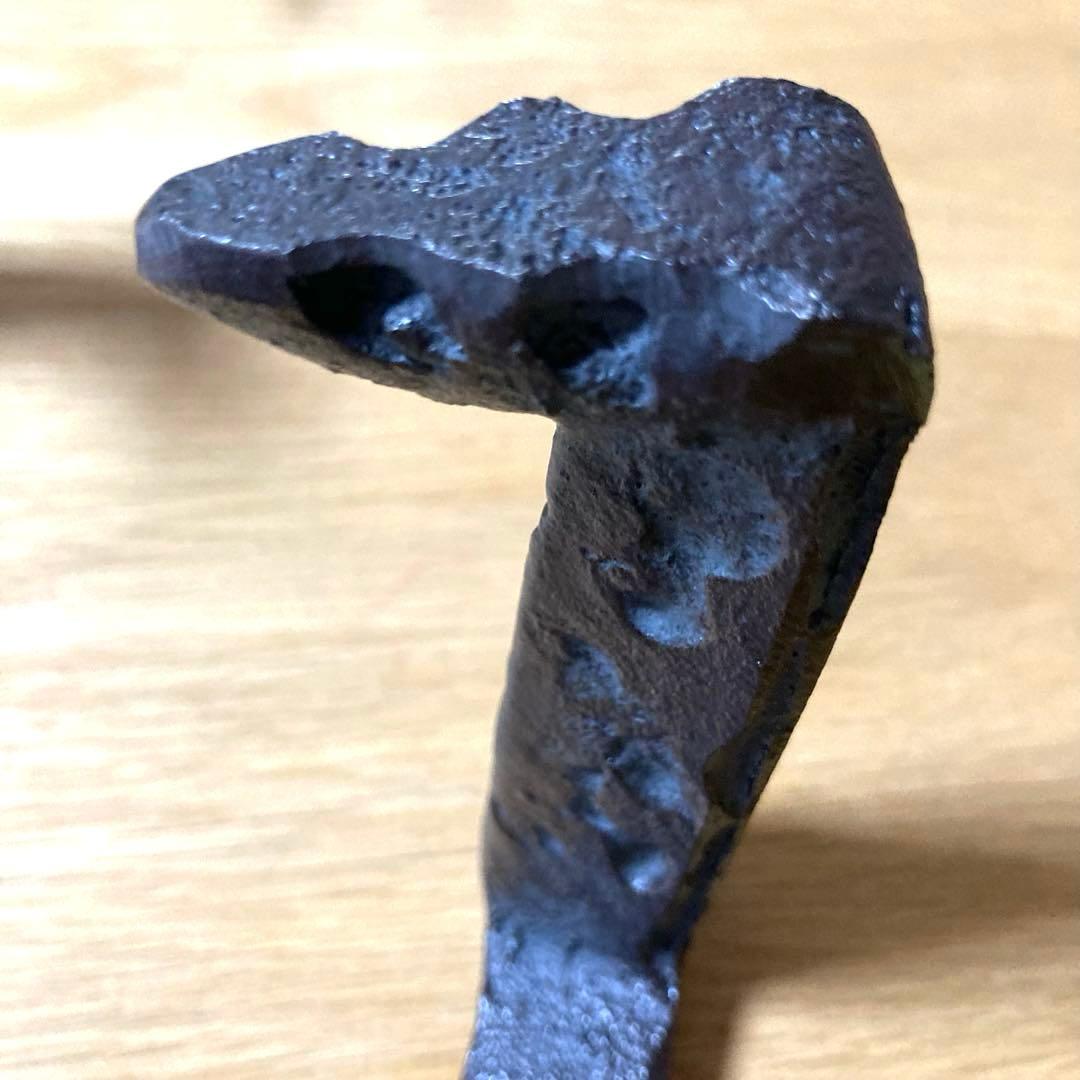 【茶道具】虫食い五徳　高橋敬典　箱あり