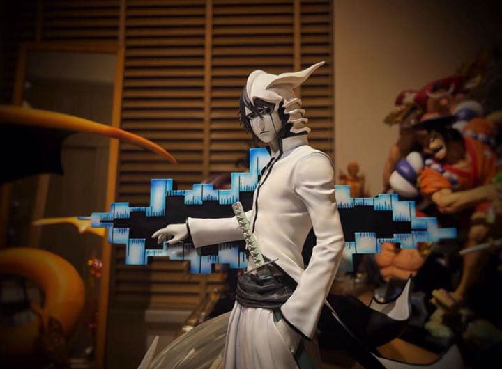 BLEACH 黒衣少年図 ウルキオラ1/4ガレージキット ガレキ スタチュー③①