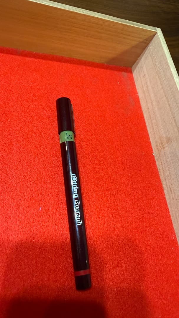 デッドストック】ロットリング 3本セット(0.1 0.3 0.3) 未開封インク