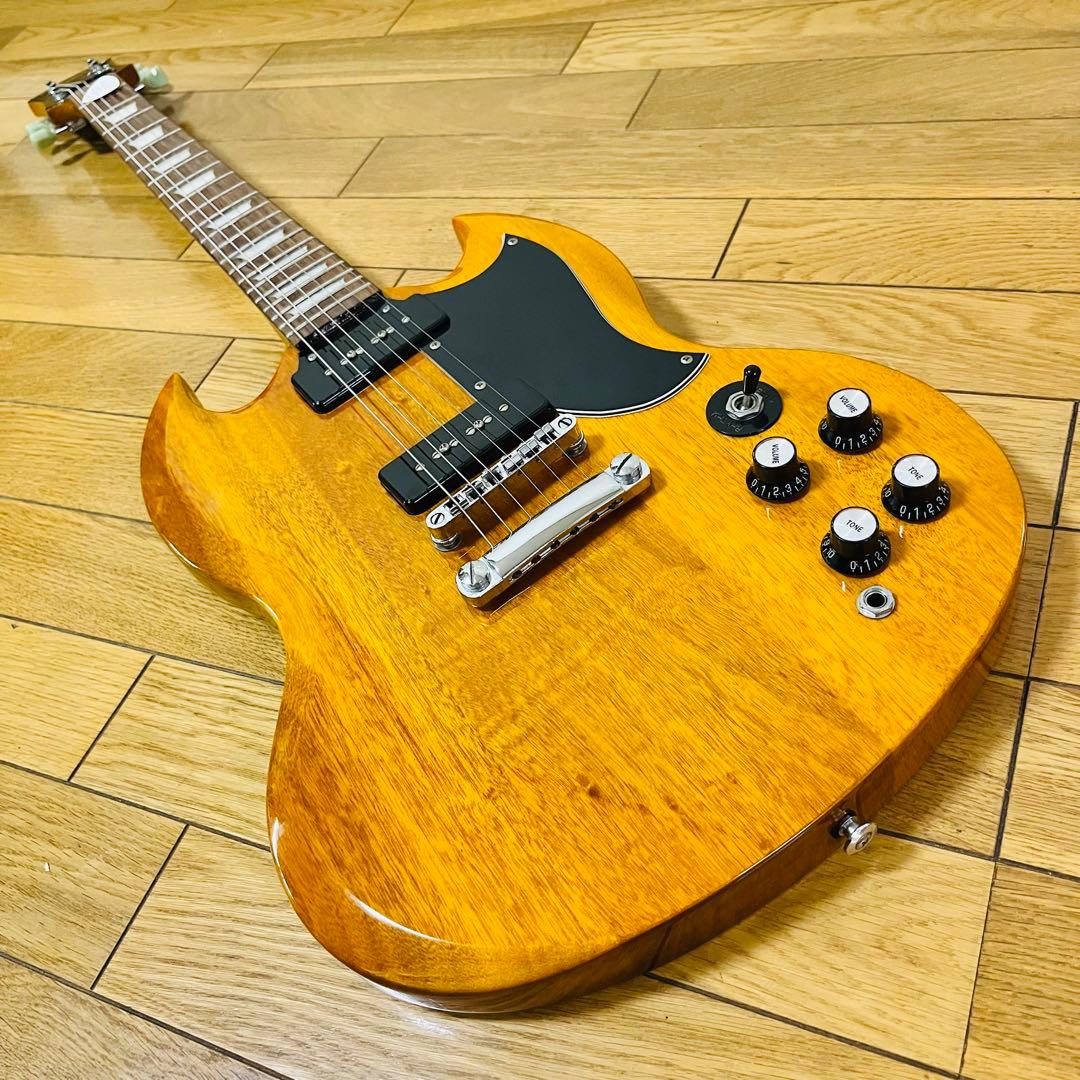 【希少品】プレイテック SGタイプ エレキギター 送料込み