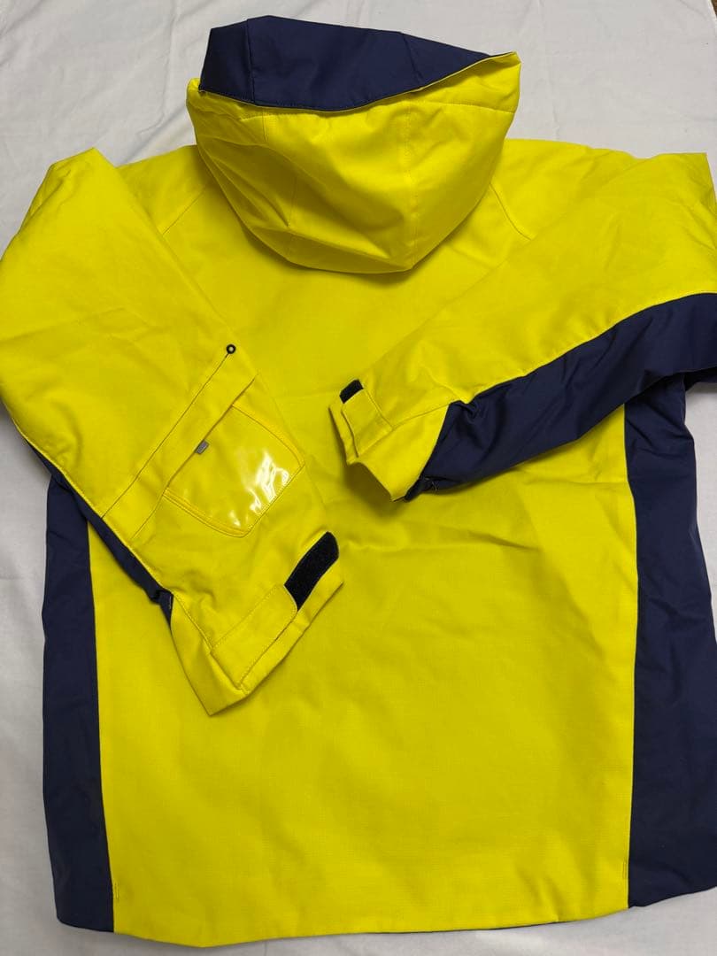 【値下げ】DESCENTE スキーウェア上下イエロー/ネイビー160