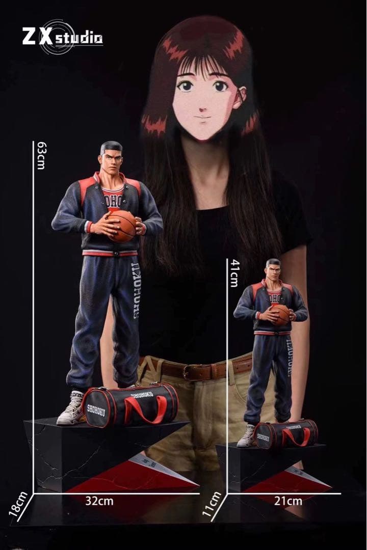 SLAMDUNK  赤木剛憲 1/6 ガレージキット ガレキ スタチュー①④