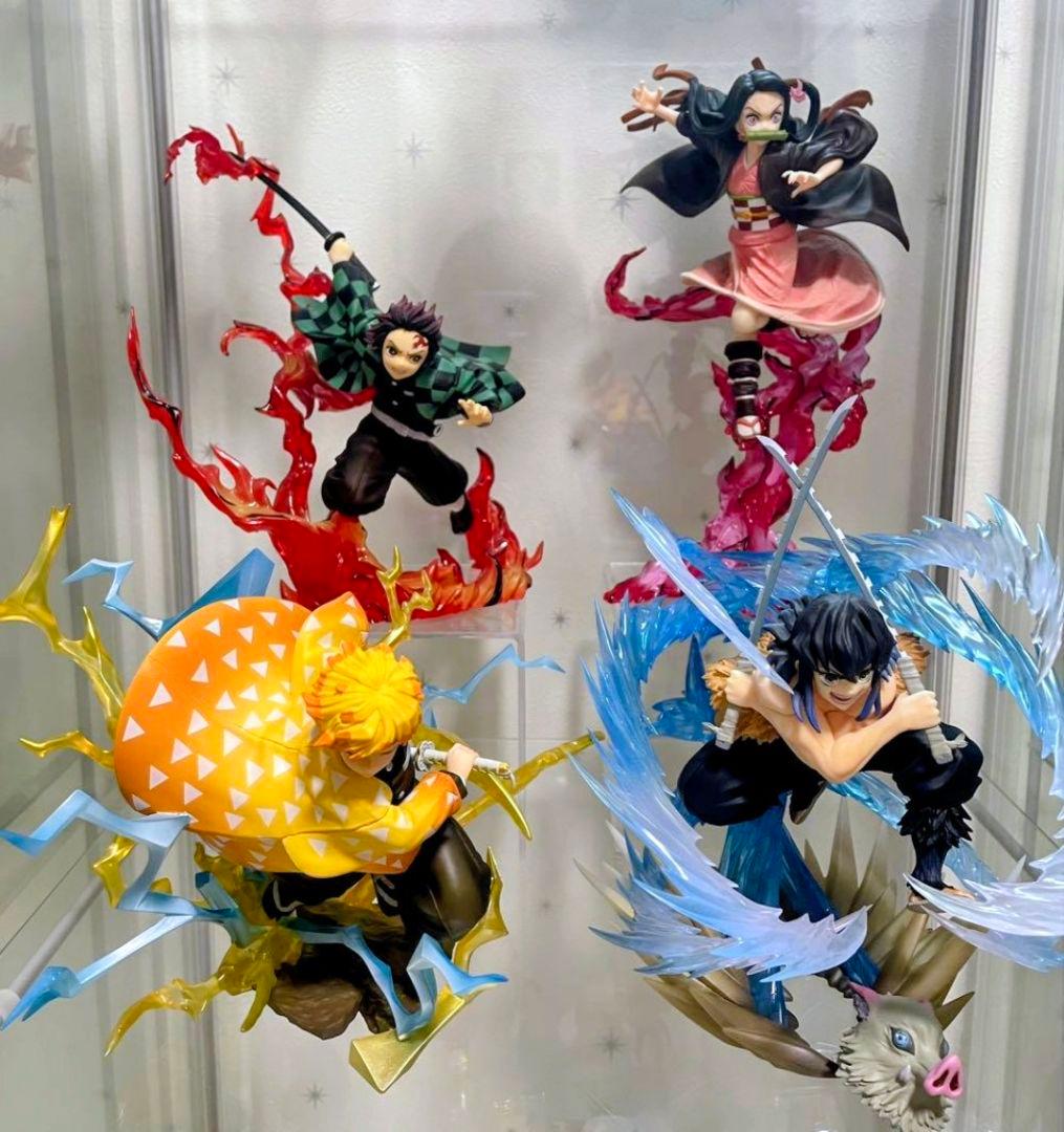 鬼滅の刃 フィギュア フィギュアーツ 竈門炭治郎 禰豆子 我妻善逸 嘴平伊之助