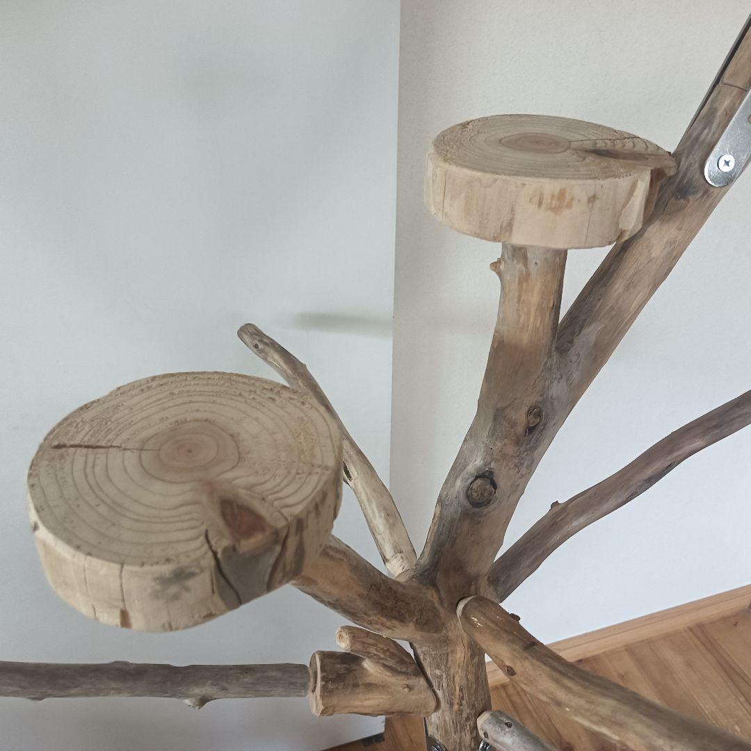 バードアスレチックジム大型 ② 天然木 自然木 流木 インコ おもちゃ