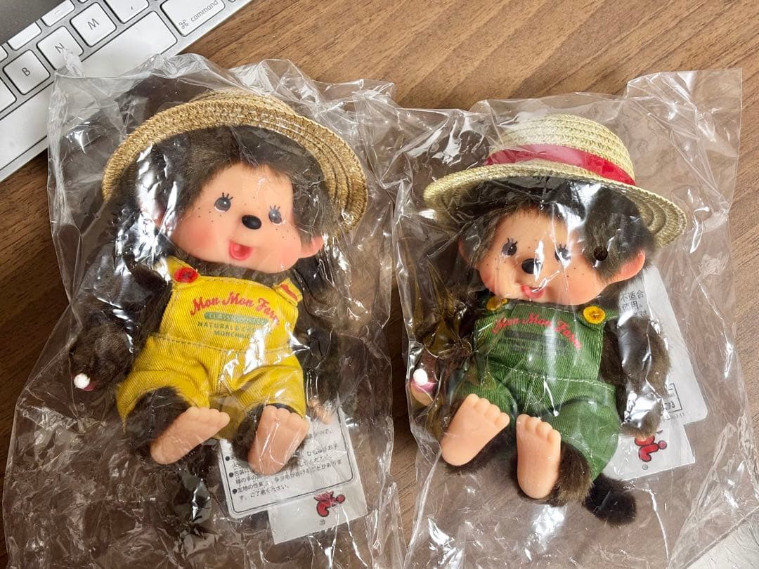 (がんちゃん☆彡)希少　モンチッチ コーヒー農場 女の子新品タグ付き　Sサイズ