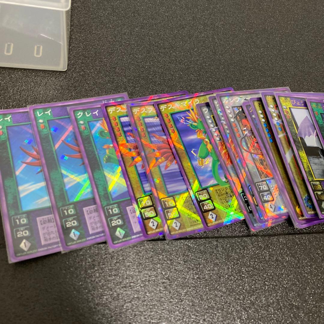 希少デビチルまとめ売り③未開封1～4弾×5パック・中古バインダー＆デッキケース他