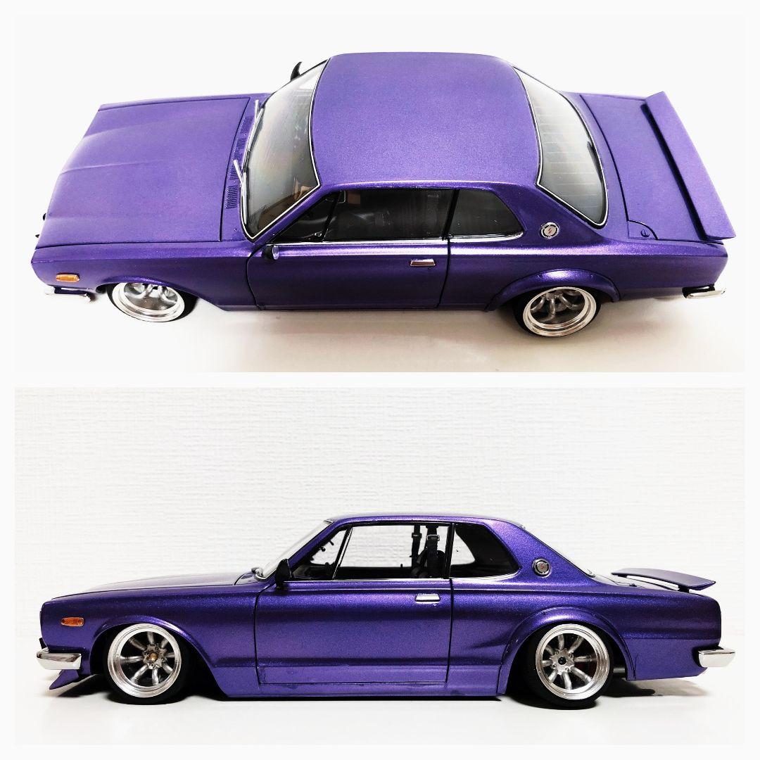 Aa/Nissan日産 Slylineスカイライン ハコスカ 改 1/18