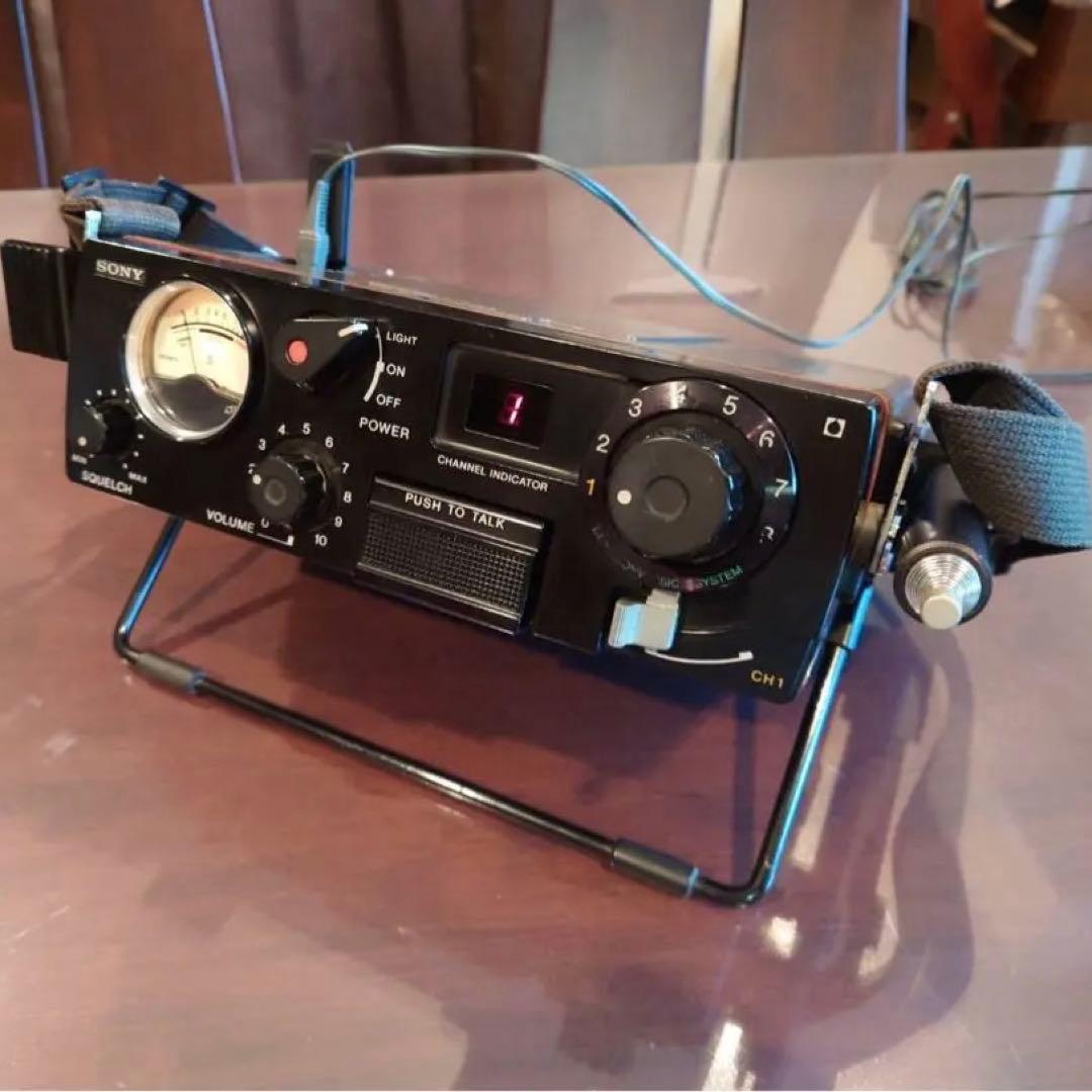 【極美品純正】SONY ICB-770 8チャンネル　トランシーバー動作確認済