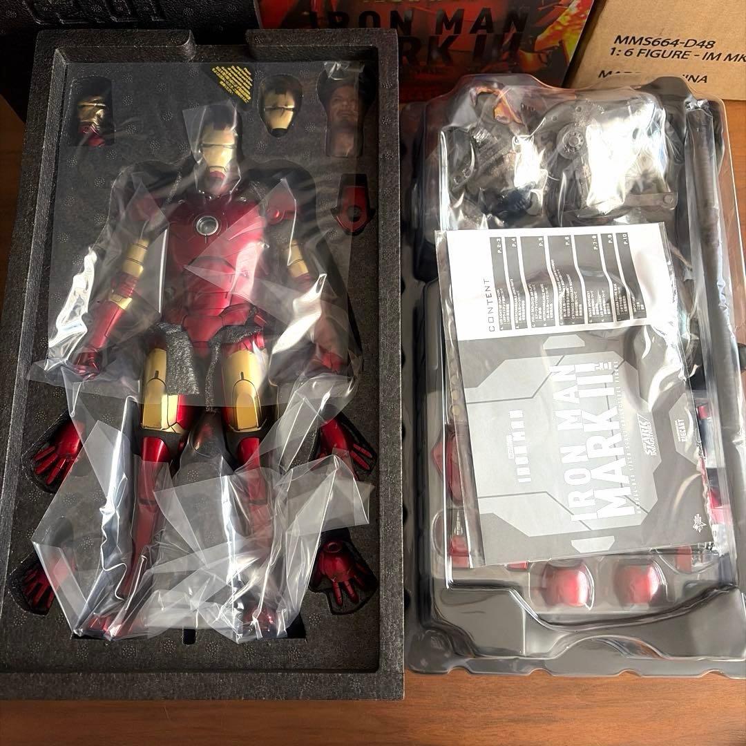 １／６スケールフィギュア　アイアンマンマーク3 ２.０版　ボーナスアクセサリー付