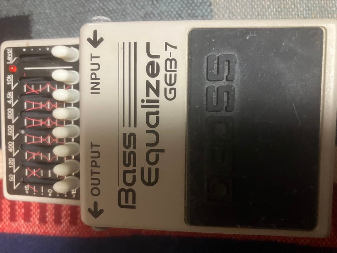 BOSS GEB-7 Bass Equalizer｜名機ベースEQ｜動作確認済