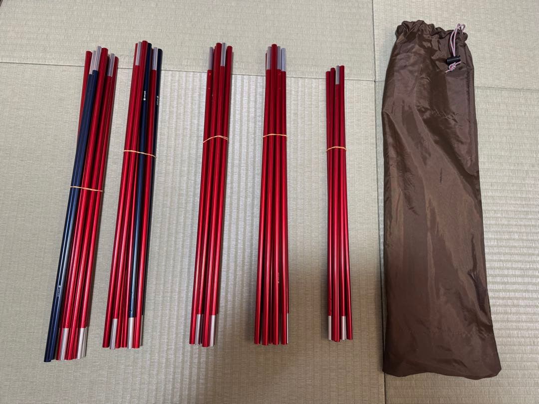 【試し張り】スノーピーク ドックドーム Pro.6 アイボリー グランドシート付