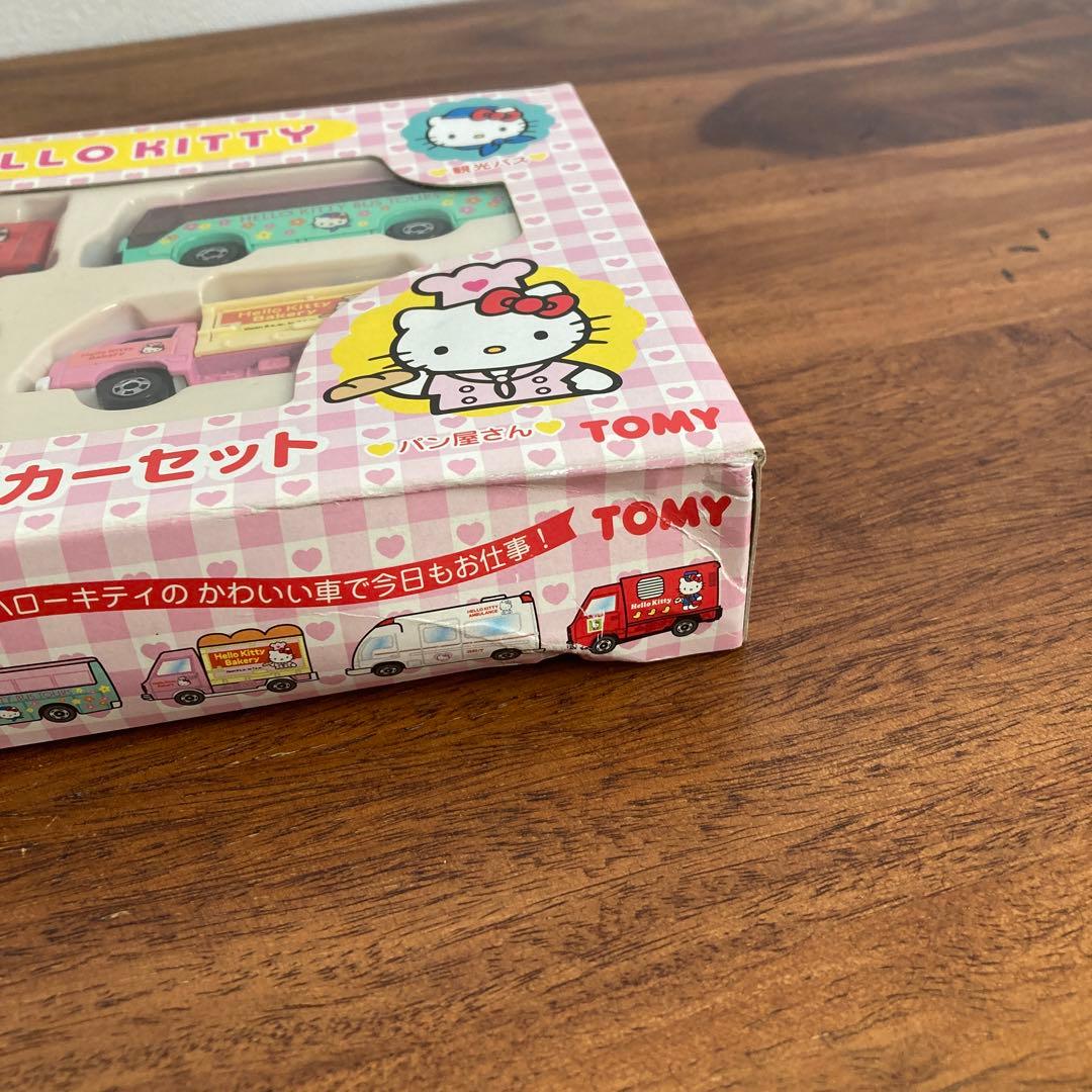 【希少】トミカ キャラトミカ ハローキティ お仕事カーセット1・２
