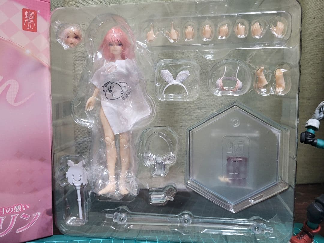 A-sen 1/12 フィギュア用衣装 ピンク