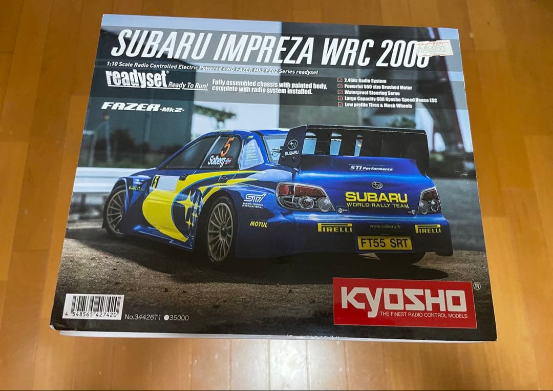 【新品未開封】フェーザーMk2 スバル インプレッサ WRC 2006