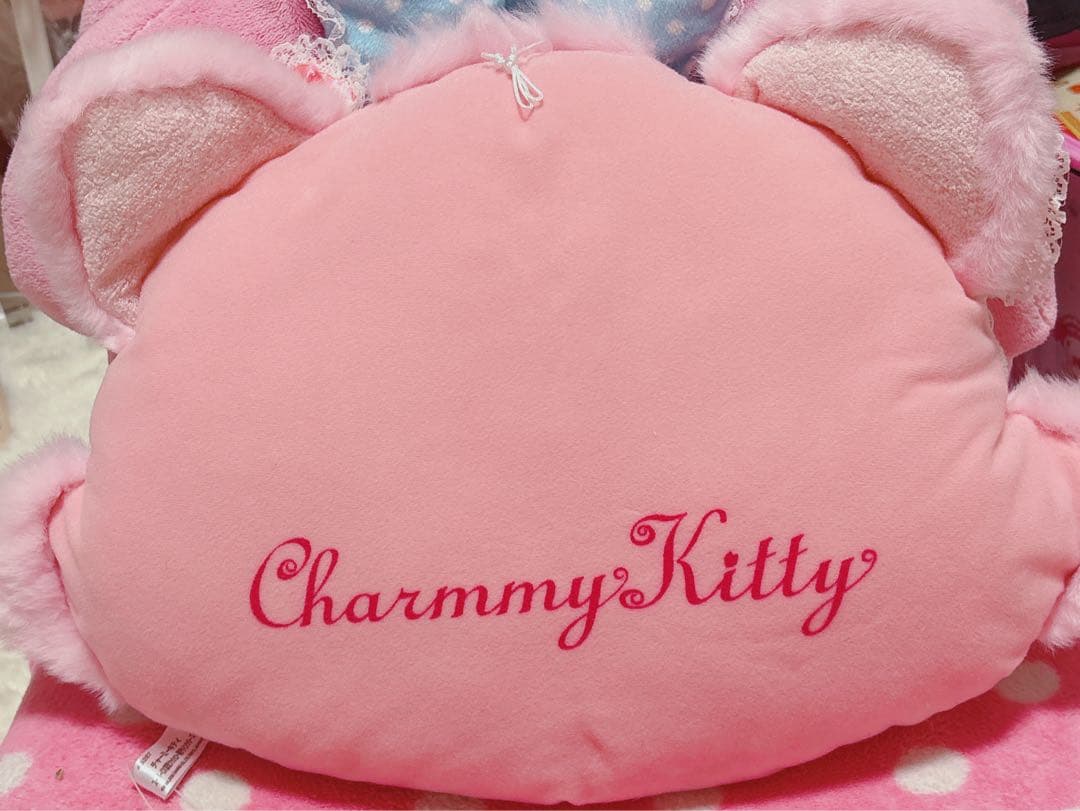 チャーミーキティ ハニーキュート フェイス クッション ぬいぐるみ