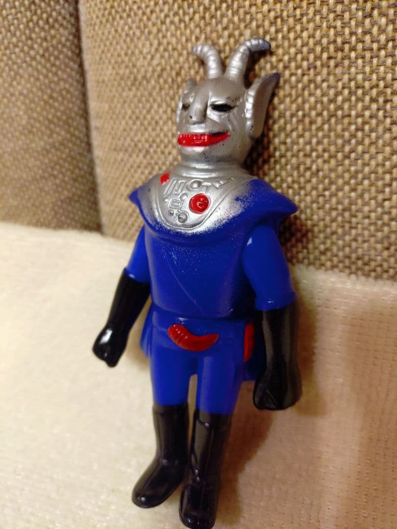 貴重！当時モノ　アクマイザー3　ソフビ　メザロード　タカトク　フルマァク　日本製