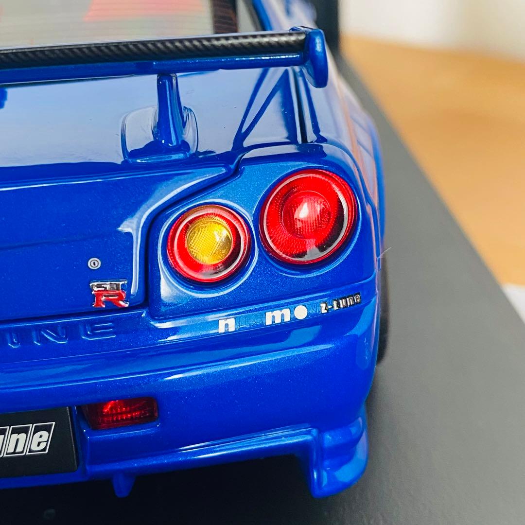 Nismo R34 スカイラインGT-R Z-tune ミニカー 1/18