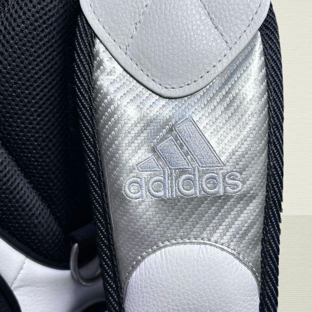 ✨極美品✨ adidas キャディバッグ スタンドバッグ ホワイト 9型