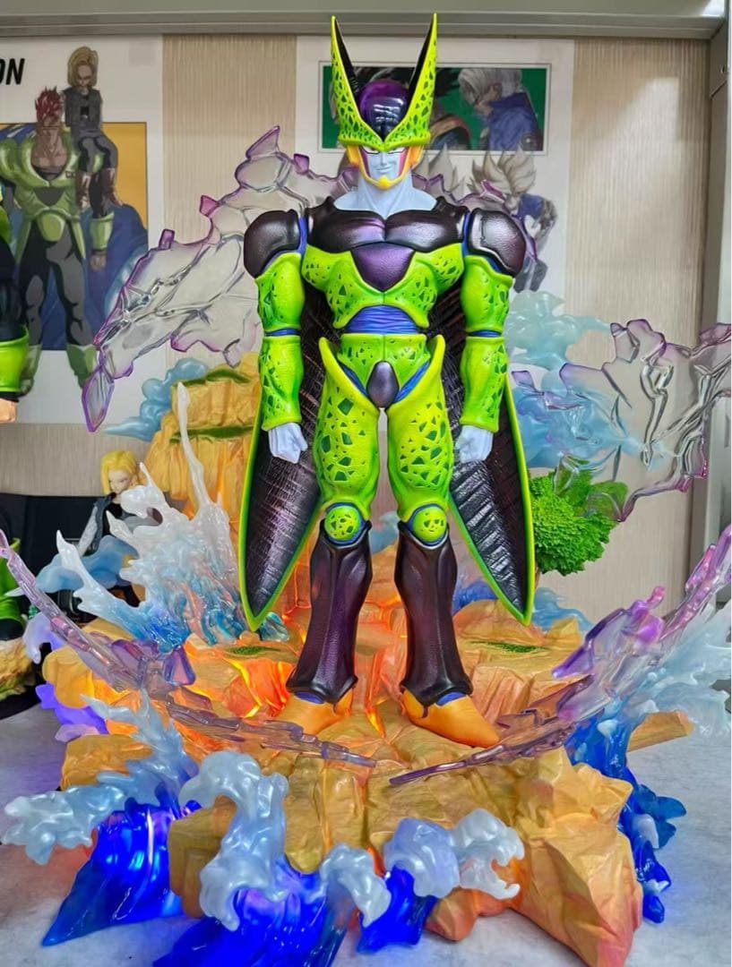 ドラゴンボール セル ガレキ ガレージキット スタチューX①⑦