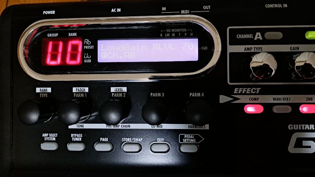 【美品】ZOOM G7.1ut マルチエフェクター【動確済】