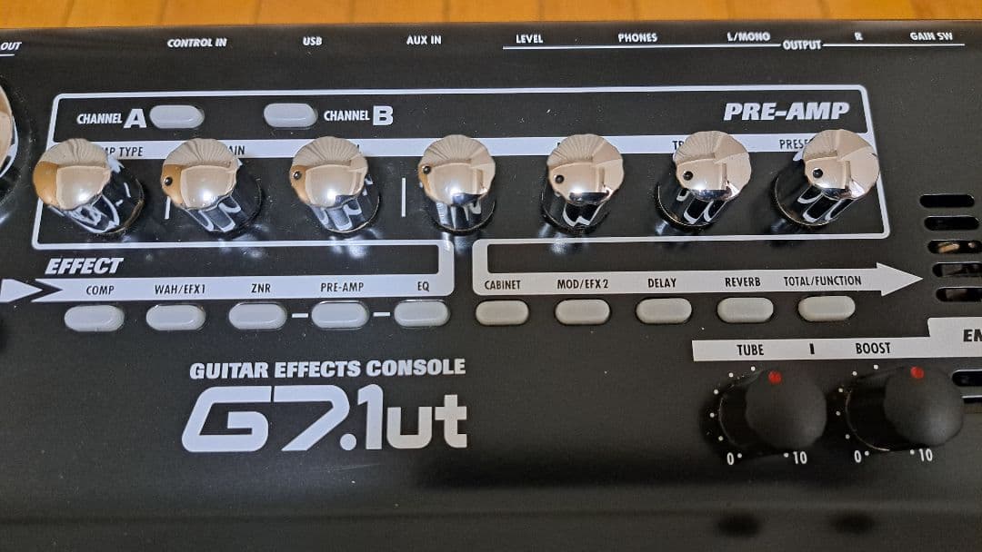 【美品】ZOOM G7.1ut マルチエフェクター【動確済】