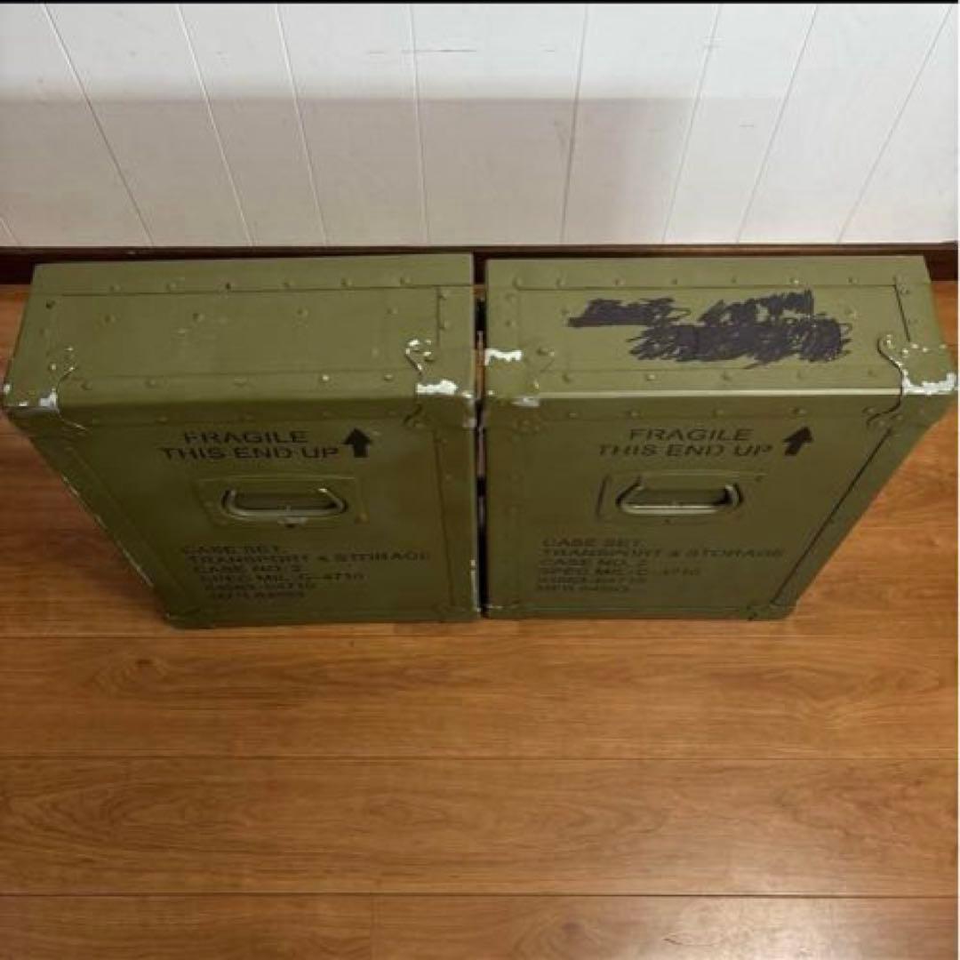 米軍実物　CASE SET TRANSPORT&STORAGE ミリタリーケース
