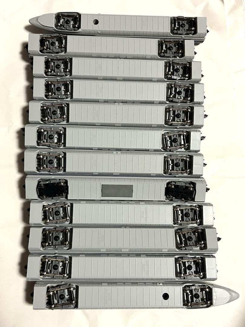 500系新幹線 12両　kato ライト室内灯点灯動力動作確認済