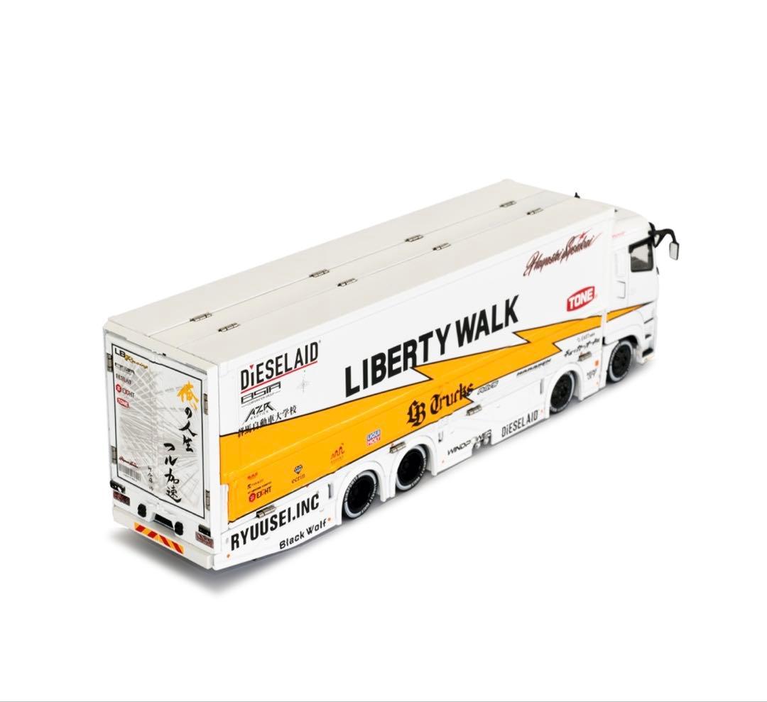 GCD 三菱ふそう リバティーウォーク トラック ニチラカラー1/64 LBWK