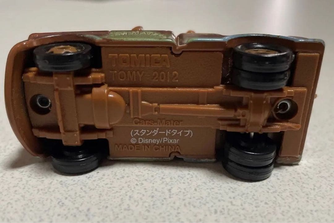 廃盤・エラー品！ カーズ トミカ メーター ジェットエンジンタイプ