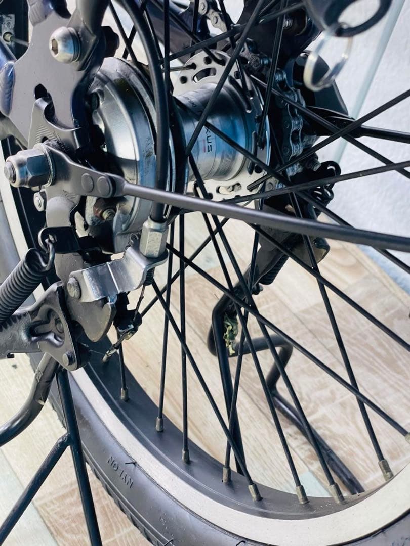 2474パナソニック12アンペア子供乗せ　電動アシスト自転車