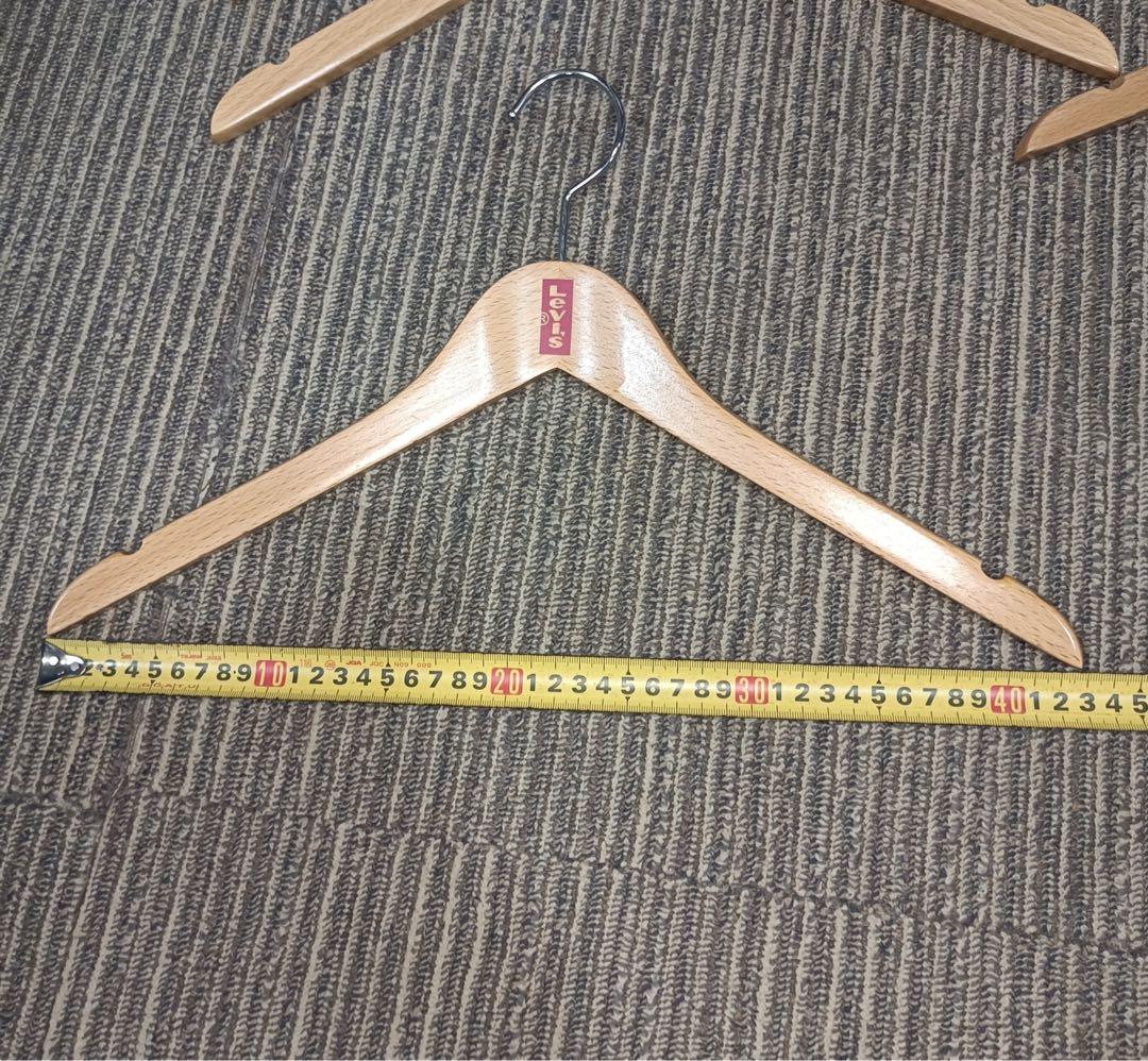 八6098【美品】Levis リーバイス 木製ハンガー10本セット