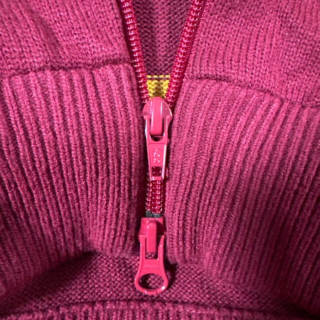 PEARLY GATES ワインレッド カーディガン