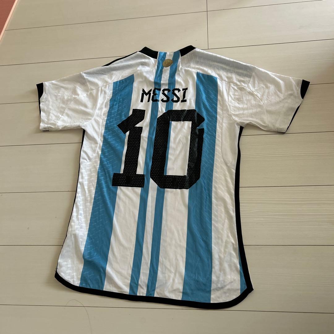adidas アルゼンチン メッシ ユニフォーム L