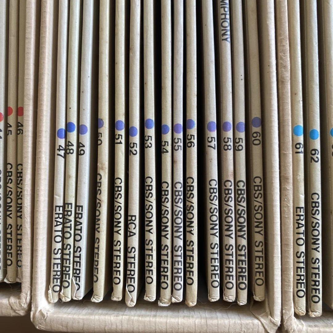 【送料無料】CBSソニー 世界クラシックLPレコードボックスセット全100枚＋α