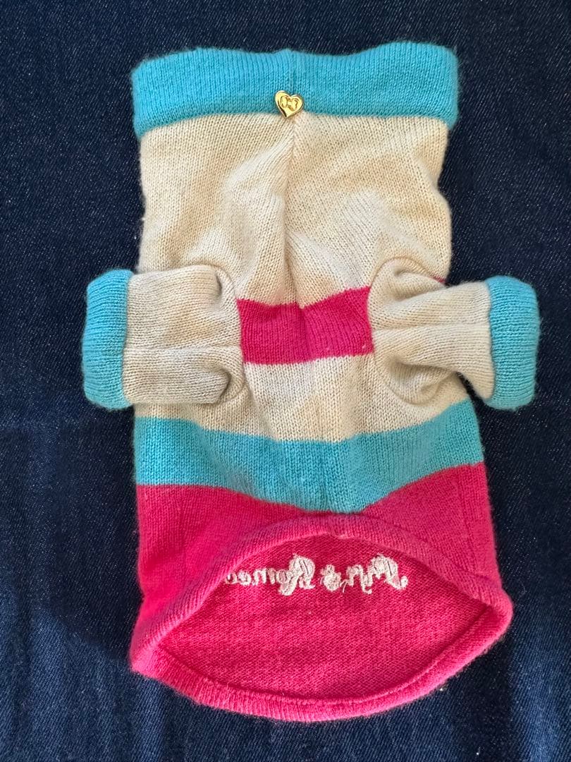 Fifi & Romeo 犬用ニットウェア ストライプ⭐︎S