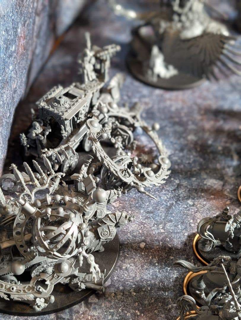 warhammer AoS シグマーの城塞都市 組み立て済未塗装人間セット